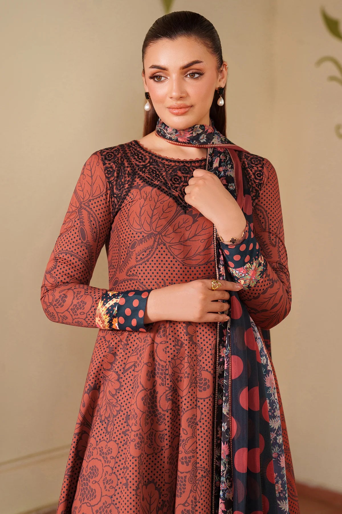 Jazmin - Embroidered Premium Viscose