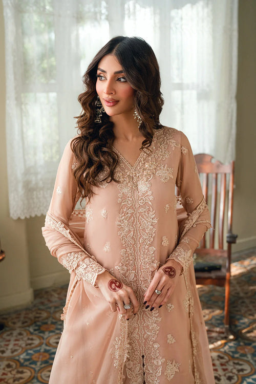 Azure - Embroidered Embellished Chiffon